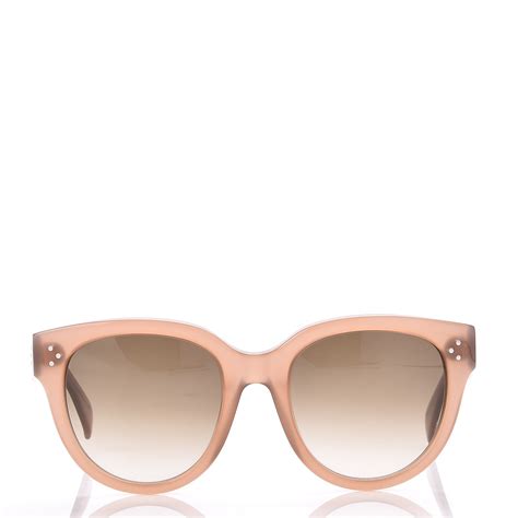 celine audrey cl 41755|CELINE Audrey Sunglasses CL 41755 Opal Light Brown.